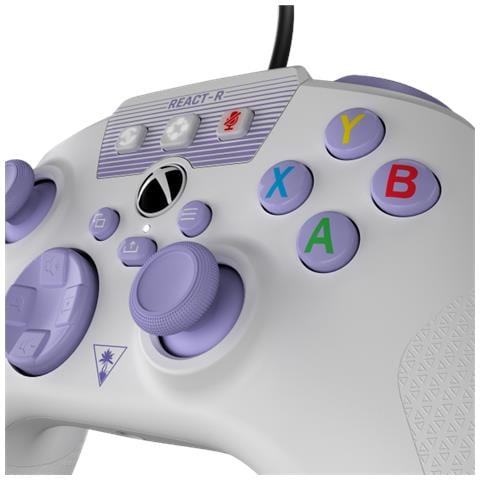 Turtle Beach React-r Viola, Bianco Usb Gamepad Analogico/digitale Pc, Xbox One, Xbox Series S, Xbox Series X - Foto 3