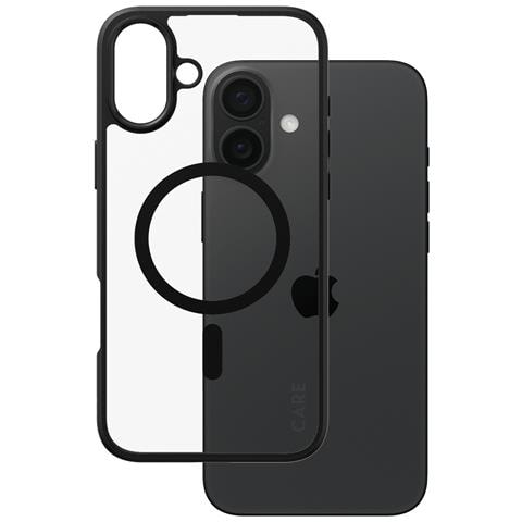 CARE by PG UrbCom BLK MagS iPhone16 6.7 custodia per cellulare Cover Trasparente - Foto 1