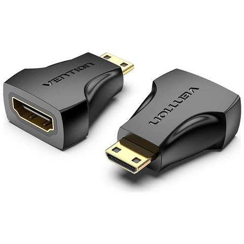 AISB0 adattatore per inversione del genere dei cavi Mini HDMI HDMI Nero - Foto 1