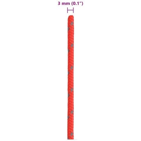 Corda Tenda con Strisce Riflettenti e Chiavi 50 m 3 mm - Foto 6