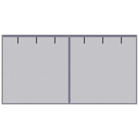 Tenda Zanzariera Magnetica In Fibra Di Vetro Per Garage - Installazione Semplice Senza Fori Grey S - Foto 1