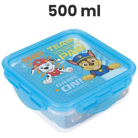 Contenitore Per Il Pranzo Per Bambini 500 Ml Ermetico Chiusura Sicura, Blu - Foto 5