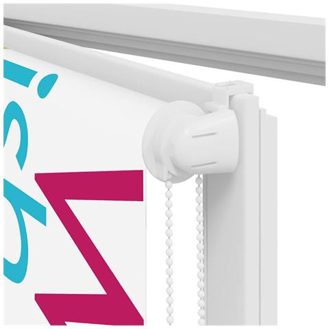 Tenda a Rullo Doccia 120x240 cm Larghezza Tessuto 116 cm - Foto 9