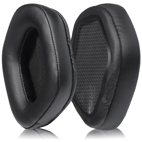 Cuscinetti Auricolari Di Ricambio In Pelle Proteica Compatibili Con Cuffie Siberia K03 Cablate/k03s - Nero (2 Pezzi) - Foto 1