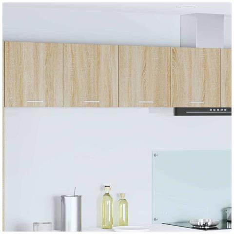 Armadio pensile con porta Riga Rovere Sonoma 80 x 31 x 40 cm - Foto 2