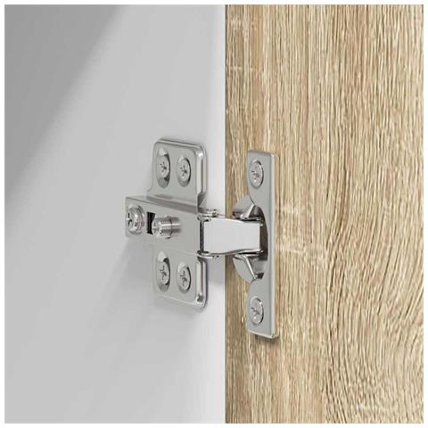 Armadio pensile con porta Riga Rovere Sonoma 80 x 31 x 40 cm - Foto 9