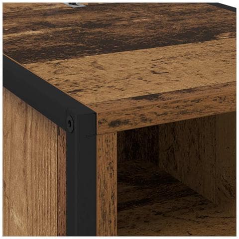 Comodino Legno vecchio 39,5 x 30 x 50 cm Legno multistrato - Foto 9