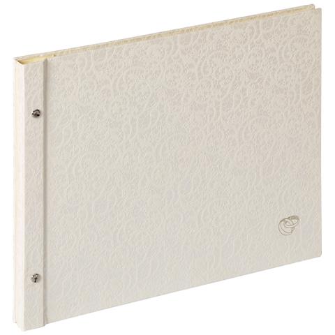 Album Con Spirale Metallica Sinfonia Wedding Music, Bianco, 38x31 Cm - Foto 1