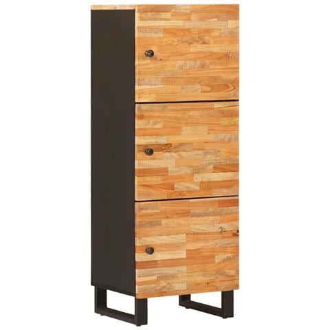 Alto Mobile da Stoccaggio con porta Marrone 40 x 33 x 110 cm - Foto 1