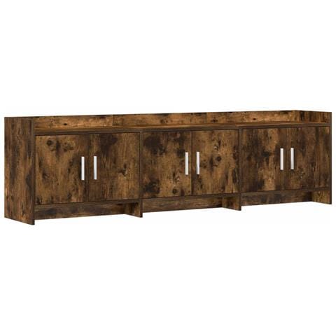 Mobile TV 168 x 33 x 47 cm Rovere Fumo Legno ingegnerizzato - Foto 1
