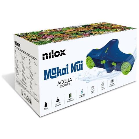 MAKAI NUI, 5,4 km /h, 40 m, Acquascooter, Blu, Batteria, 350 W - Foto 6
