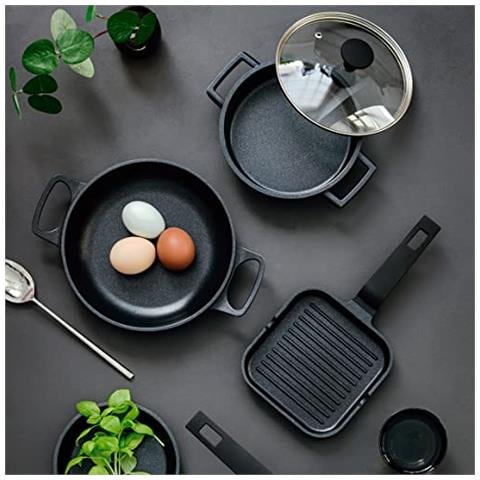 25162 - Mini padella grill in alluminio pressofuso, 100% senza PFOA - Foto 3