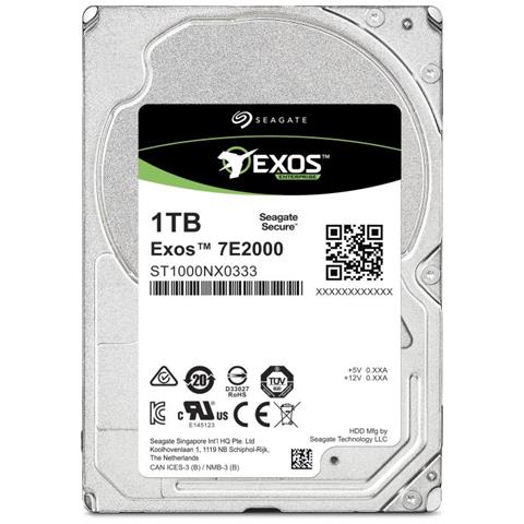 Hard Disk Interno Exos E Capacità 1TB 2.5" Interfaccia SAS 12 Gb / s Buffer 128MB 7200 rpm - Foto 2
