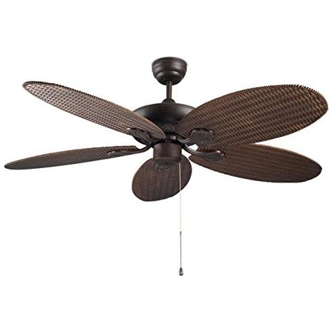 Leds-c4 30-4398 J7-j7-ventilatore Phuket: Rame Marrone - Foto 1