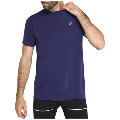 magliette asics uomo blu