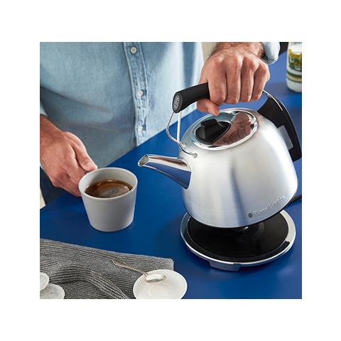 Bollitore Elettrico Capacità 1.2 Litri Potenza 2400 Watt Colore Acciaio Inox - Foto 2