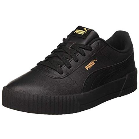 Puma Carina L, Scarpe Da Ginnastica Donna, Nero Nero Nero Team Gold, 38.5 Eu - Foto 1