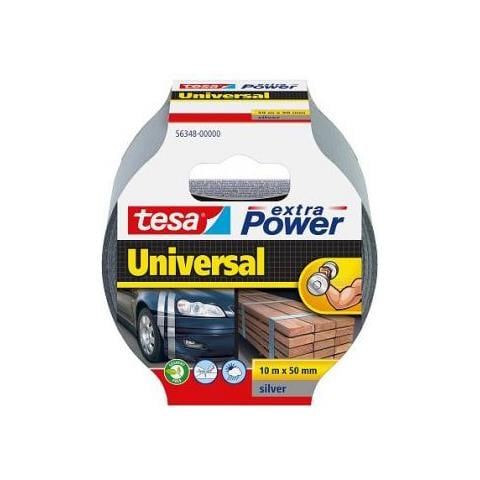 Te56389-00001-05 Cinta Americana Extra 50mx50mm Universal Power Negra, Nero, 50m X 50mm - Foto 3