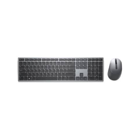 Tastiera E Mouse Premier Multi-dispositivo Km7321w Wireless, Wireless (2,4 Ghz), Bluetooth 5.0, Batterie Incluse, Russo (qwerty), Grigio Titanio - Foto 9