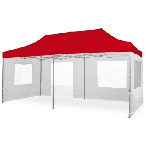 Tetto Rosso Per Gazebo   Piramide 3x6 - Foto 1