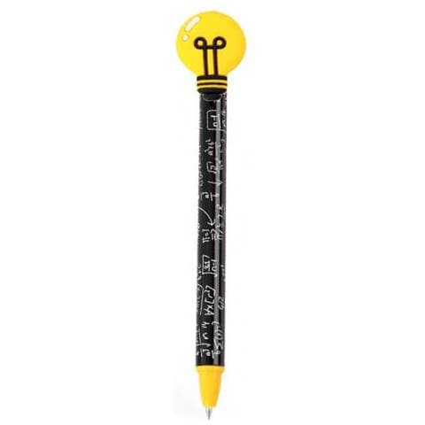 Penna A Sfera Matematic Cancellabile 14 Cm Nero / giallo - Foto 1
