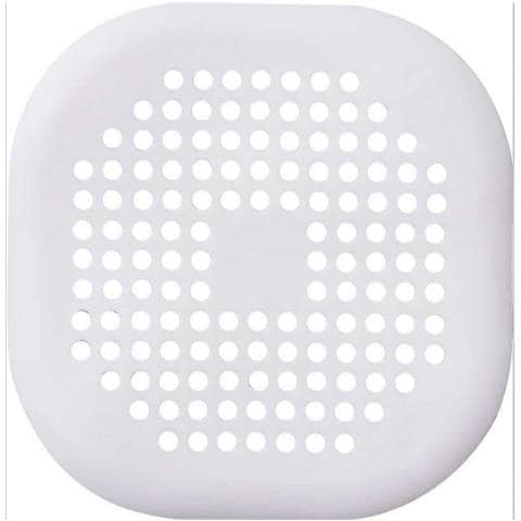 HTN Tappo Di Scarico Da Bagno Quadrato Tappo Per Capelli Con Ventosa Facile Da Installare Per Bagno Vasca Da Bagno Cucina (14x14 Cm) (bianco) HTN Tappo Di Scarico Da Bagno Quadrato Tappo Per Capelli Con Ventosa Facile Da Installare Per Bagno Vasca Da Bagno Cucina (14x14 Cm) (bianco)