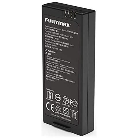 2 Pezzi Dji Tello Batteria 3.8v, 1100 Mah Di Volo Per Mini Drone Ricaricabile Agli Ioni Di Litio, Facile Da Installare, Portatile Nero - Foto 2