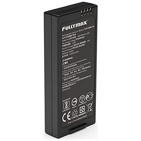 2 Pezzi Dji Tello Batteria 3.8v, 1100 Mah Di Volo Per Mini Drone Ricaricabile Agli Ioni Di Litio, Facile Da Installare, Portatile Nero - Foto 3