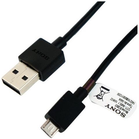 Cavo Dati E Ricarica Originale Ec803 Microusb Usb Black Bulk - Foto 1