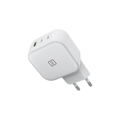 MA-GAN65P-EU-W Caricabatterie per dispositivi mobili Universale Bianco AC Ricarica rapida Interno - Foto 2