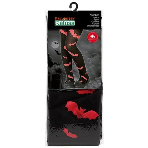 Calze Da Costume Pipistrello Taglia Unica Rosso Halloween - Foto 2