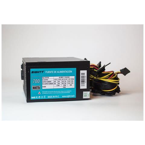 EPS700 alimentatore per computer 700 W 20+4 pin ATX ATX Nero - Foto 2