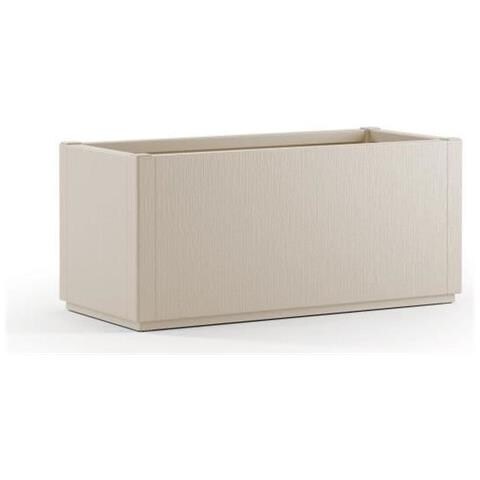 Vaso Bianco Rettangolare 80 Cm - Foto 1