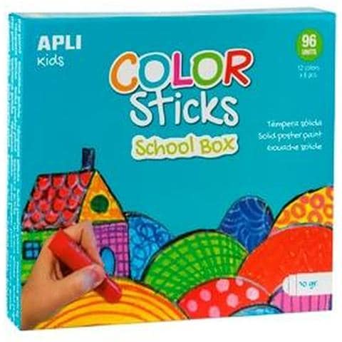 Vernici A Tempera Solide 96 Pezzi Multicolore - Foto 1