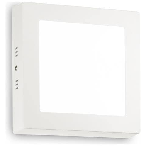 Plafoniera Moderna Universal Acciaio Bianco Led 13,5w 4000k Ip20 - Foto 1