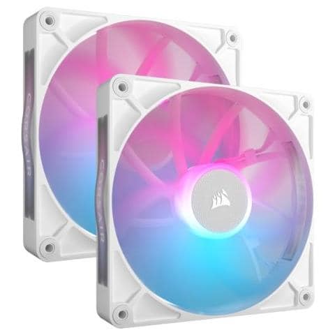 iCUE LINK RX140 RGB Case per Computer Ventilatore 14cm Colore Bianco 2pz - Foto 1