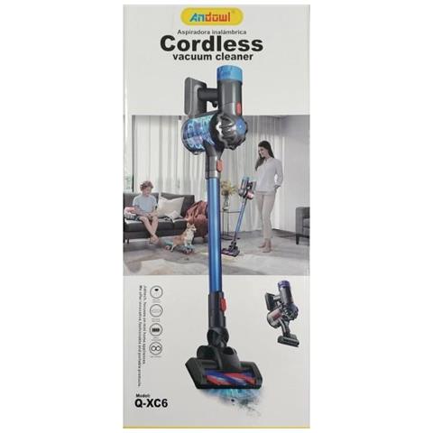 Aspirapolvere Briciole Scopa Elettrica 2in1 Senza Fili Q-xc6 Tecnologia Ciclonica - Foto 2