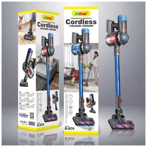 Aspirapolvere Briciole Scopa Elettrica 2in1 Senza Fili Q-xc6 Tecnologia Ciclonica - Foto 1