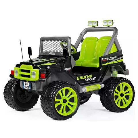 Auto Elettrica Igod0112 Gaucho Sport Nero E Verde Nero E Ve - Foto 1