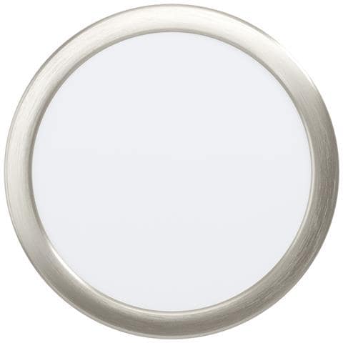 Faretto Ad Incasso Moderno Fueva 5 Acciaio Nichel Satinato Led Integrato 17w - Foto 1