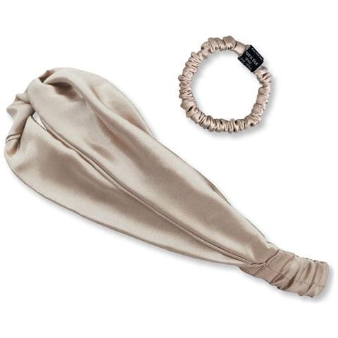 Soyeux & Doux Set Fascia E Scrunchie S In Seta - Foto 1