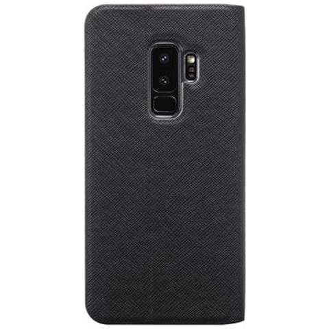 Custodia Per Galaxy S9 Plus Folio Con Portacarte E Supporto Video, Nero - Foto 2