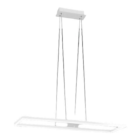 Plafoniera Bard A Sospensione A Led 52w Bianco 3394-45-102 - Foto 1