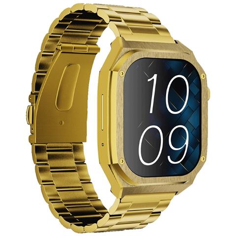 Smartwatch FW65 Iron Pro Impermeabilità 1,95" AMOLED 41 mm Digitale Colore Oro Europa - Foto 4