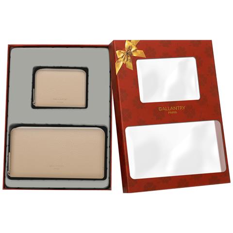 Set Regalo Portafogli E Portacarte Da Donna, Rosa - Foto 5