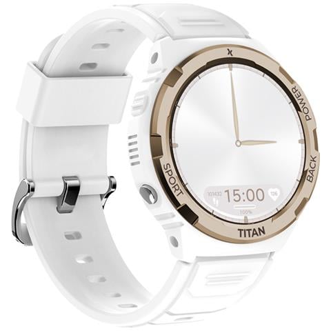 Orologio Connesso Fw100 Ip69 5atm Gorilla 3 Glass Modello Titan Valkiria, Bianco - Foto 1