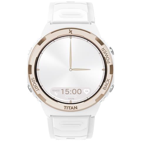 Orologio Connesso Fw100 Ip69 5atm Gorilla 3 Glass Modello Titan Valkiria, Bianco - Foto 2