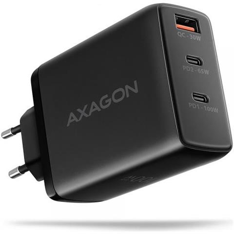 Axagon Acu-dpq100 Caricabatterie Per Dispositivi Mobili Universale Nero Ac Ricarica Rapida Interno - Foto 1
