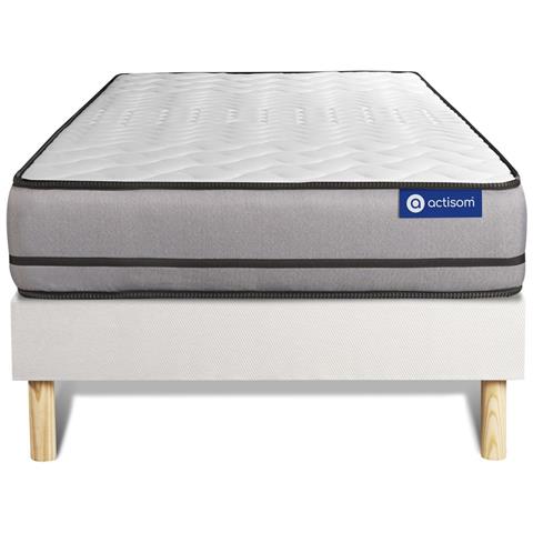 Kit Rete E Materasso Matrimoniale Actilatex Night 90x200cm - Spessore : 20cm - Lattice E Memory Foam- Molto Rigido - Foto 1