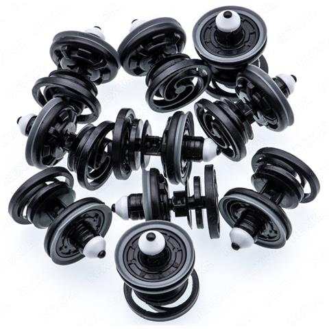 40 Pezzi Clip Per Pannello Porta Auto 7l6868243 Compatibile Con Vw Passat Tiguan Jetta Golf - Foto 1